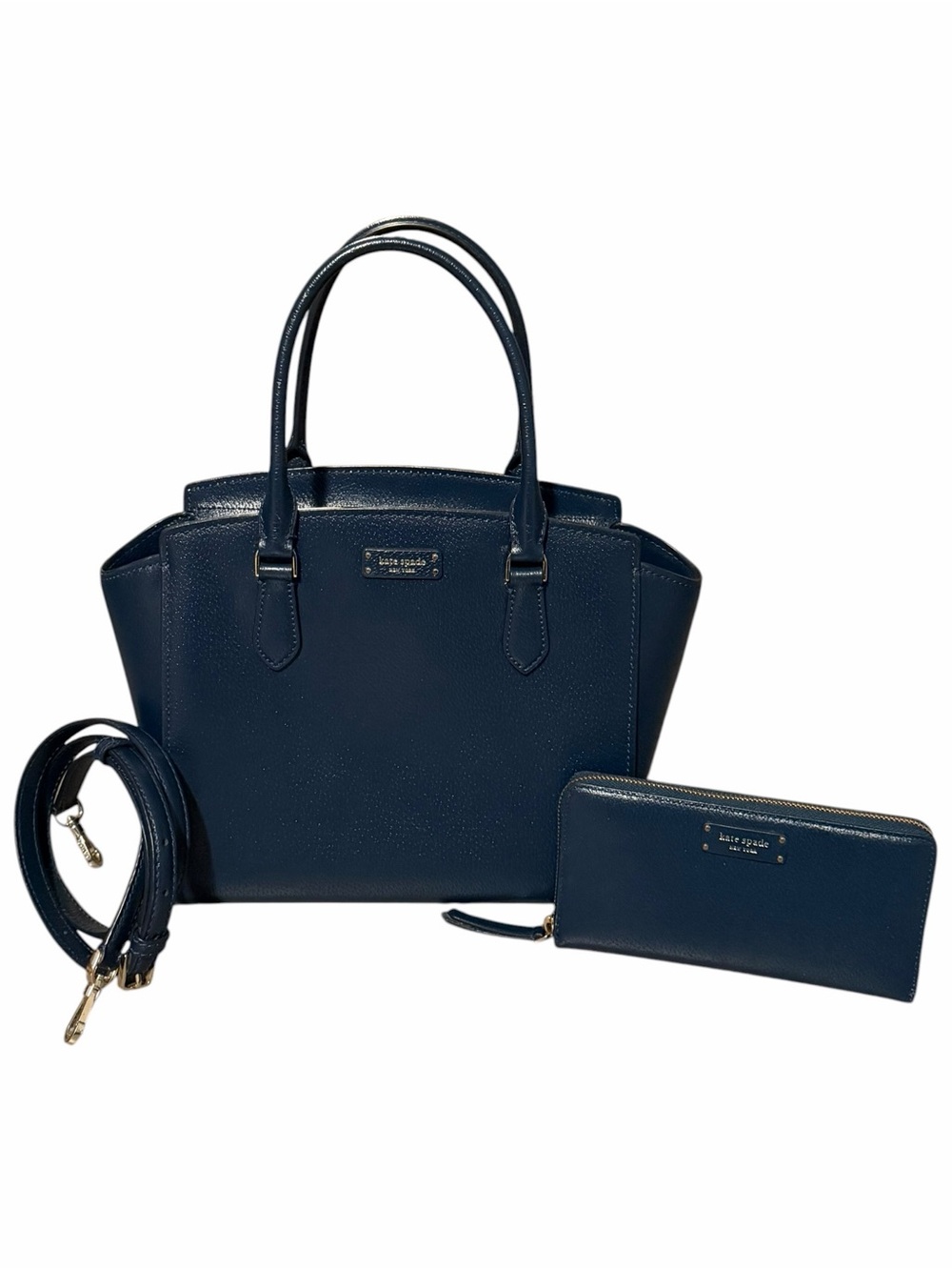 Kate Spade Jeanne Medium Satchel & Wallet NWOT